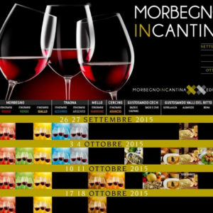 Morbegno in Cantina 2015 Programma